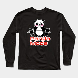 Panda Mode Long Sleeve T-Shirt